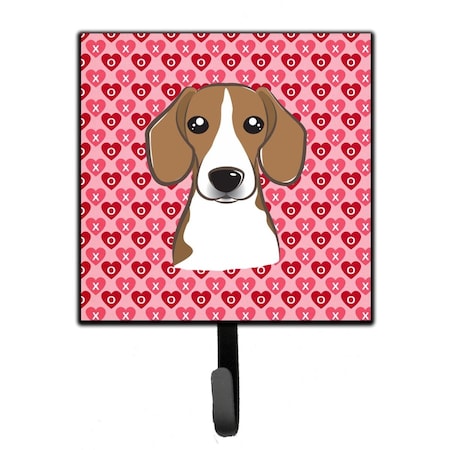 Carolines Treasures Beagle Hearts Leash or Key Holder BB5309SH4